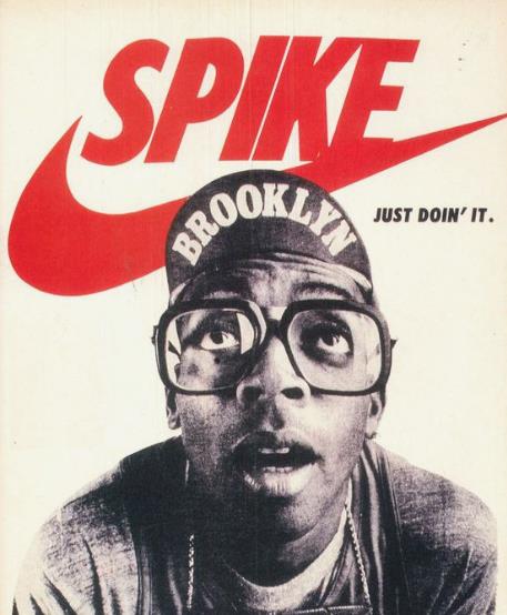 90s Advertising Nike Poster with Spike Lee 