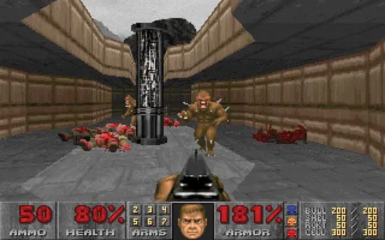 90s Doom PC Game