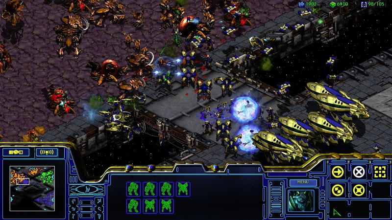 90s Starcraft PC Game
